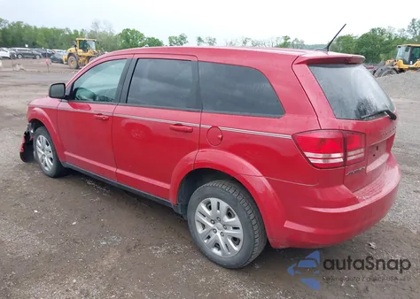 2015 Dodge Journey Cvp/Se Plus из США, поврежденный, VIN 3C4PDCAB2FT577385